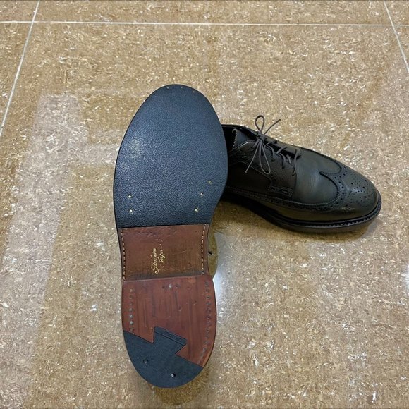 8E Custom Dyed 93633 Vintage Florsheim LWB Forest Green main image 5